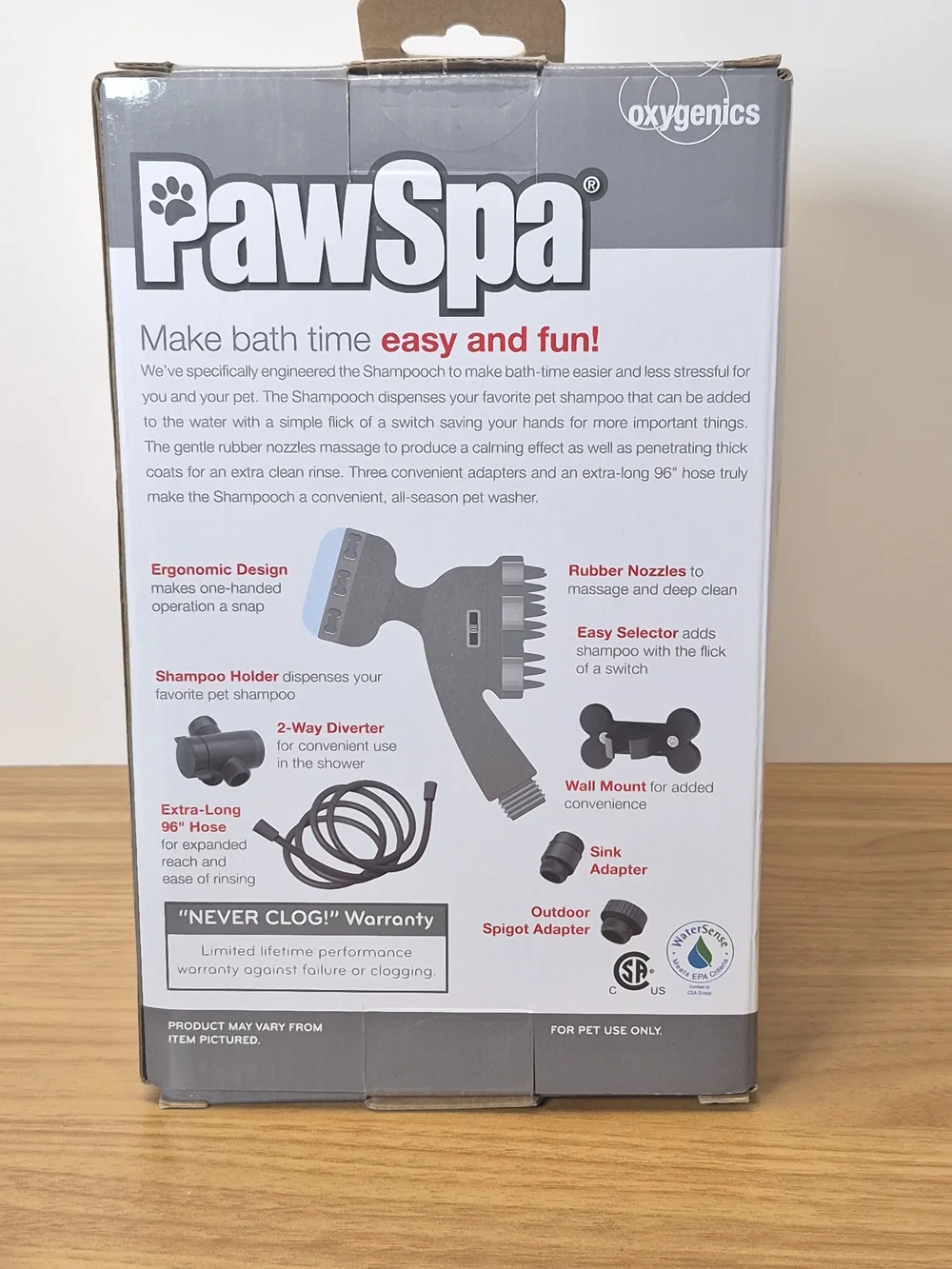 Oxygenics PawSpa High Velocity Whirlpool Sprayer